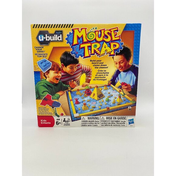 2010 U-Build Mouse Trap Board Game by Hasbro - Picture 1 of 5